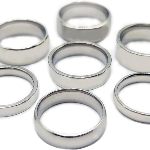Stainless Steel Band Ring Set for Men