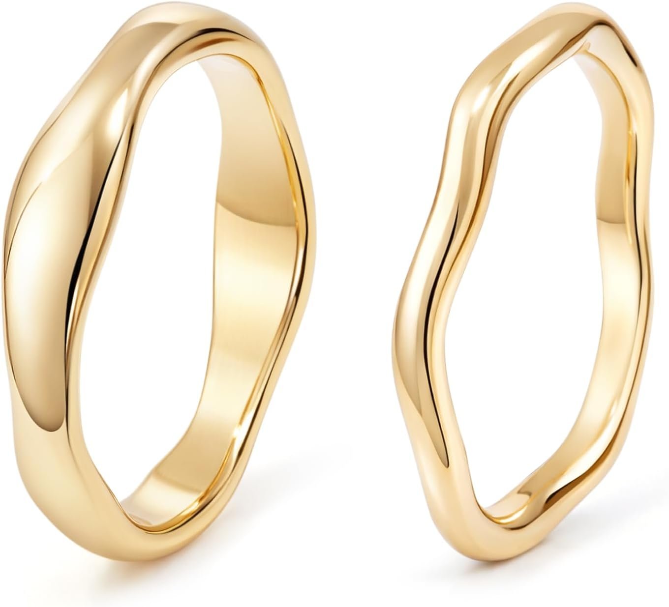 Two Piece Ring Set for Men