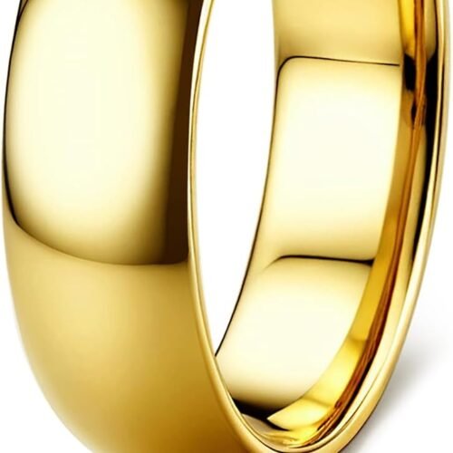 Stainless Steel Band Ring for Men