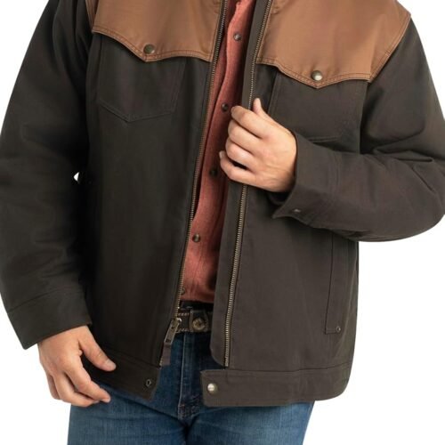Water Repellent Quilted Flannel Lined Jacket