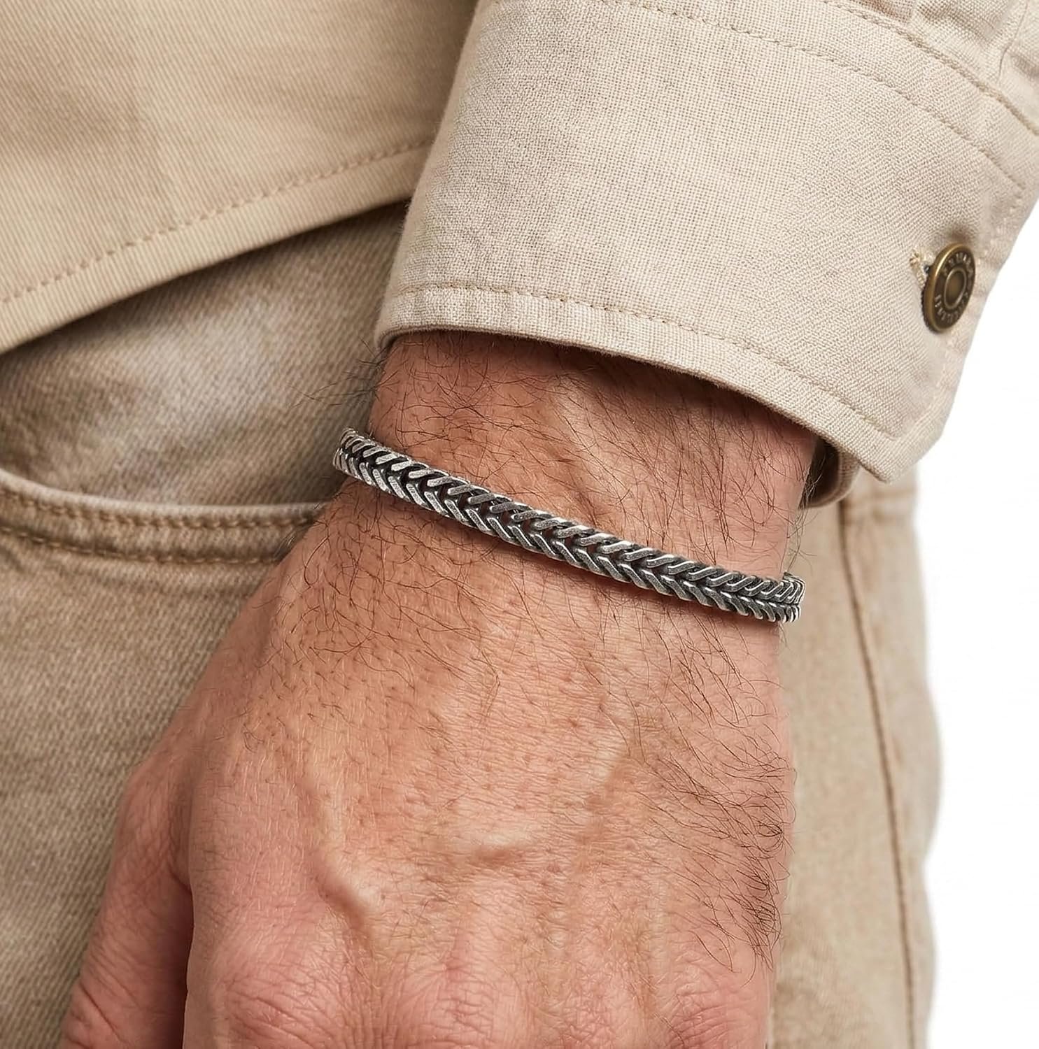 Cuban Link Chain Bracelet for Men